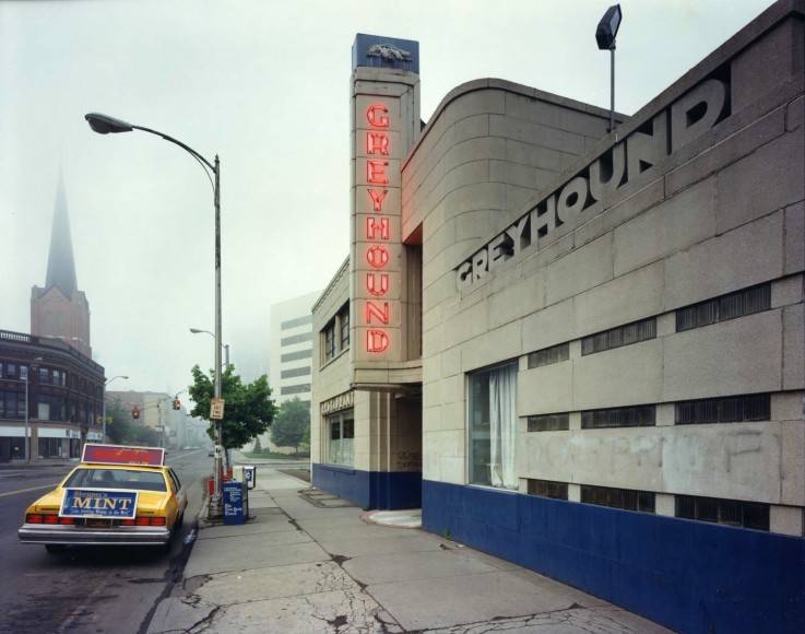 Greyhound Station, Binghmaton, NY, 1986