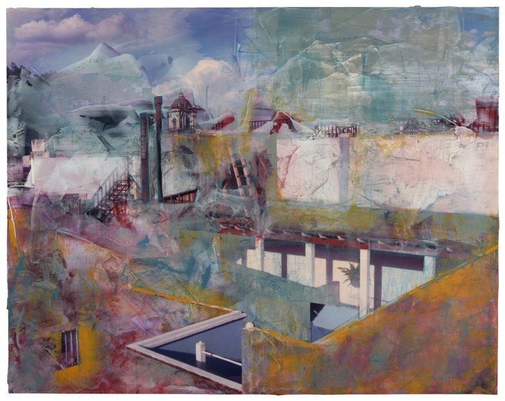 Oaxaca,&nbsp;1985 Acrylic on&nbsp;color photograph