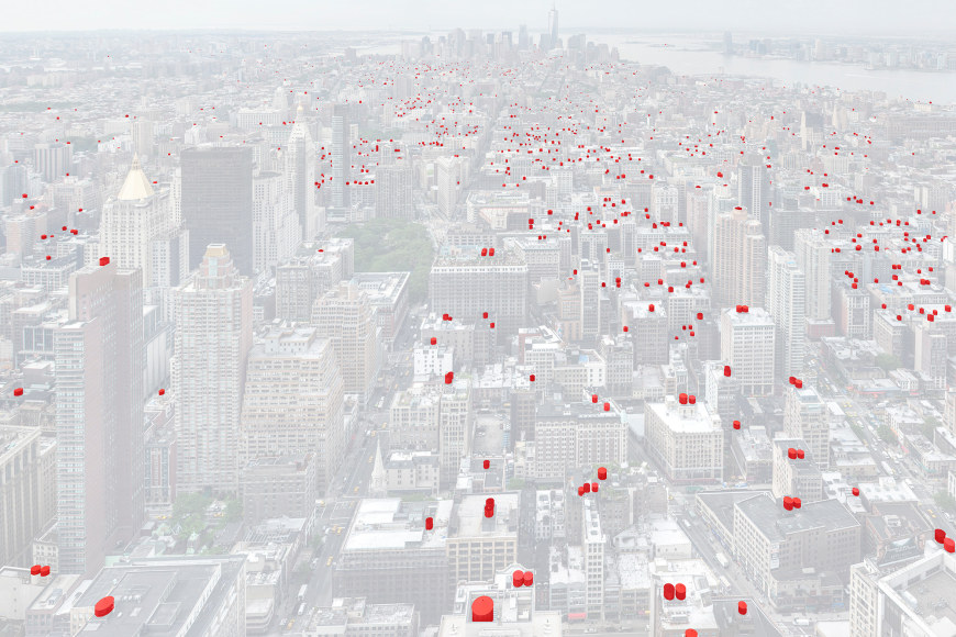 Miguel &Aacute;ngel Garc&iacute;a New York City, View from the Empire State Building, Looking South, 2013