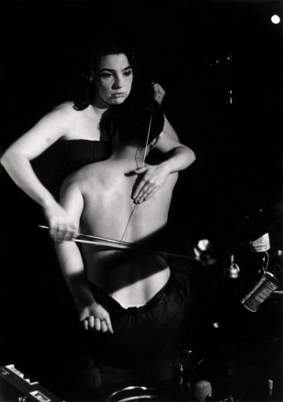 Peter Moore Charlotte Moorman and Nam Jun Paik, 1965