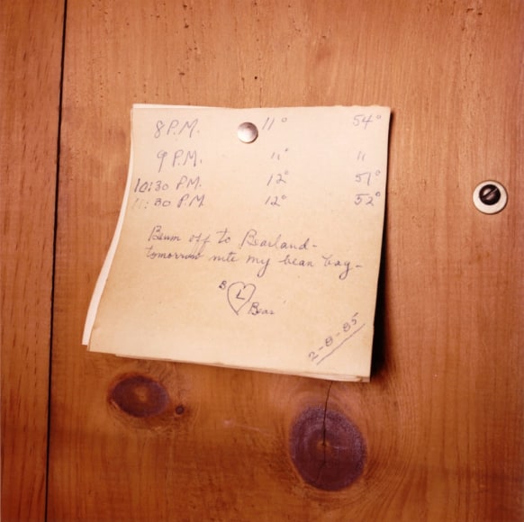 David Graham Note, Placentia Island, ME, 1995-96