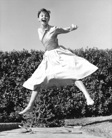 Phillipe Halsman Audrey Hepburn, 1955 gelatin silver print