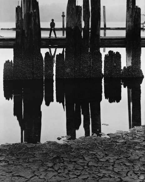 Boy Fishing, 1959 gelatin silver print