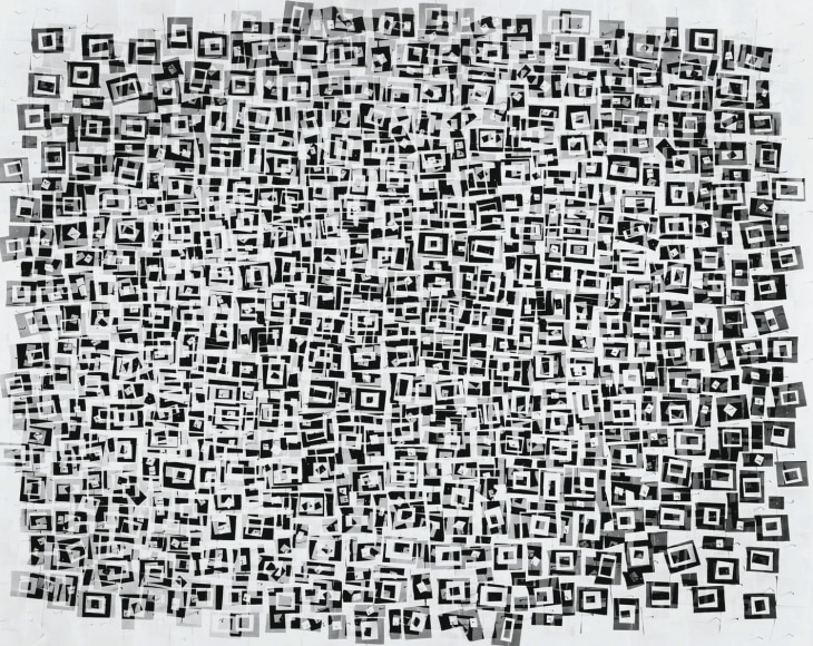 Harry Callahan Collage, Chicago, 1957