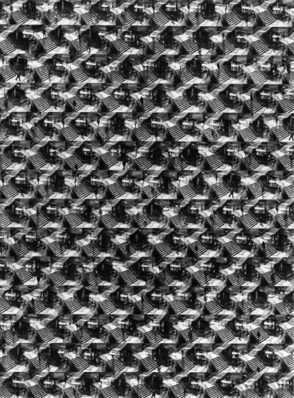 Ray K. Metzker, A Maze In Philadelphia, 1967/1984