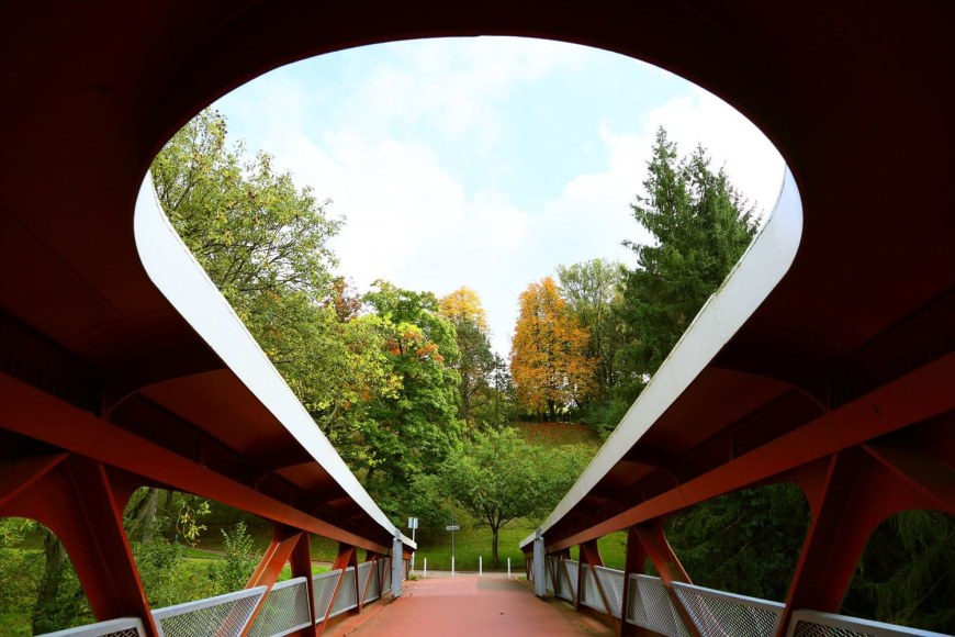 Toshio Shibata, Esch-sur-Alzette Footbridge, Luxembourg, 2013