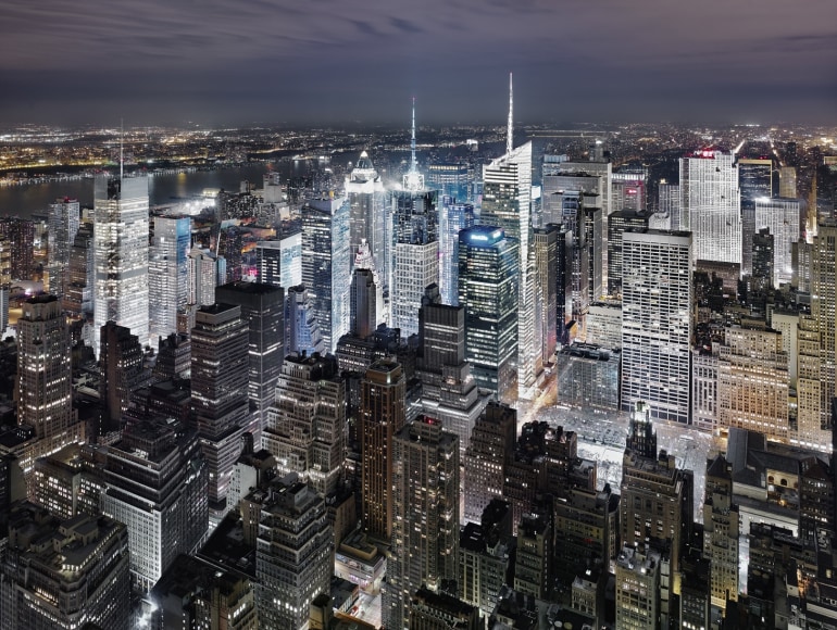 Luca Campigotto  View from the Empire State Building Looking North, 2011