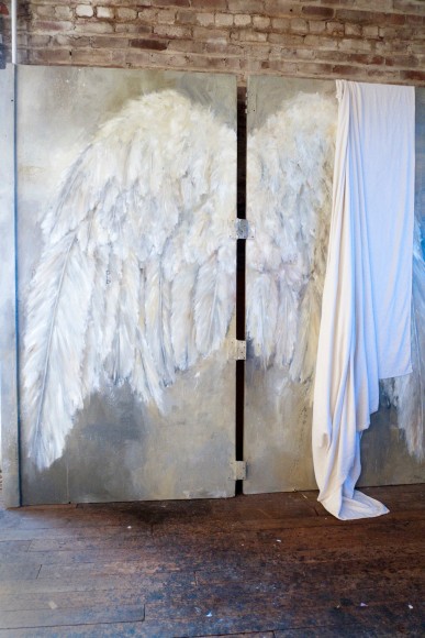 Christopher Rauschenberg Renee Zangara's studio, 2011