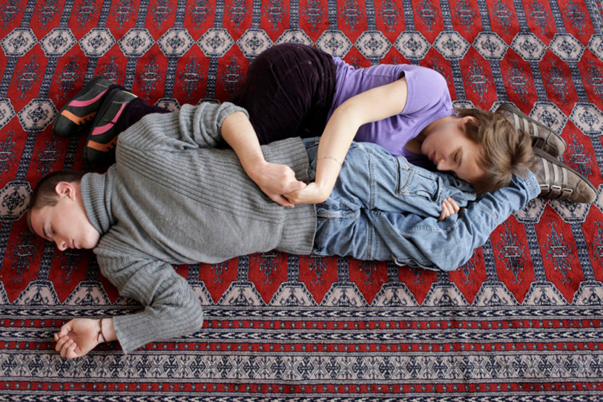 Denis Darzacq Charline Barboutie et Vincent Languille, Brest, Finist&egrave;re, France, 2010