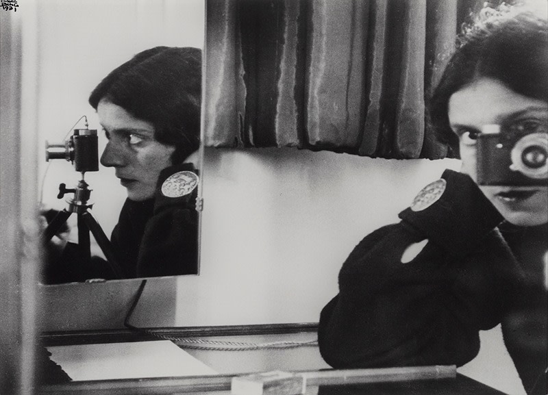 Ilse Bing Self-Portrait in Mirrors, 1931