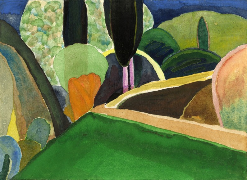 Italy, 1977 watercolor