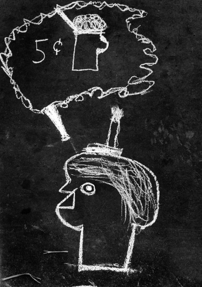 Helen Levitt grafitti NYC 1939