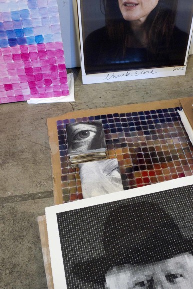 Christopher Rauschenberg Chuck Close's Studio  2013