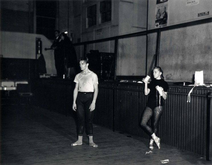Walker Evans Ballet Theatre Rehearsal, Metropolitan Opera House, New York City, October 1945