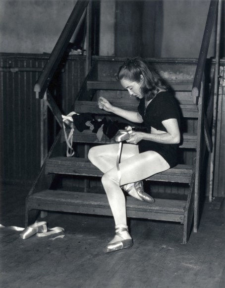 Walker Evans Ballet Theatre Rehearsal, Metropolitan Opera House, New York City, October 1945