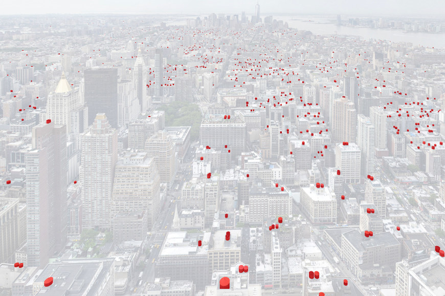 Miguel &Aacute;ngel Garc&iacute;a View from the Empire State Building, Looking South, 2013