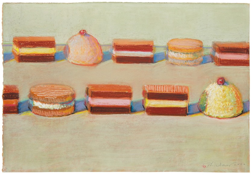 Wayne Thiebaud, Ten Candies, 2000