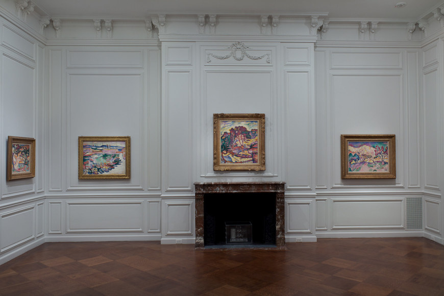 Installation view of Georges Braque: Pioneer of Modernism at Acquavella Galleries from October 11 - November 29, 2011.