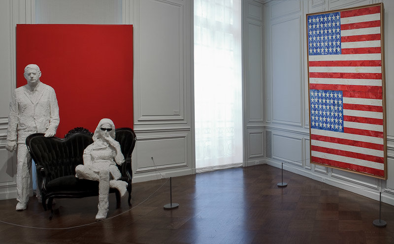 Installation view of Robert &amp; Ethel Scull: Portrait of a Collection at Acquavella Galleries from April 12 - May 26, 2010.