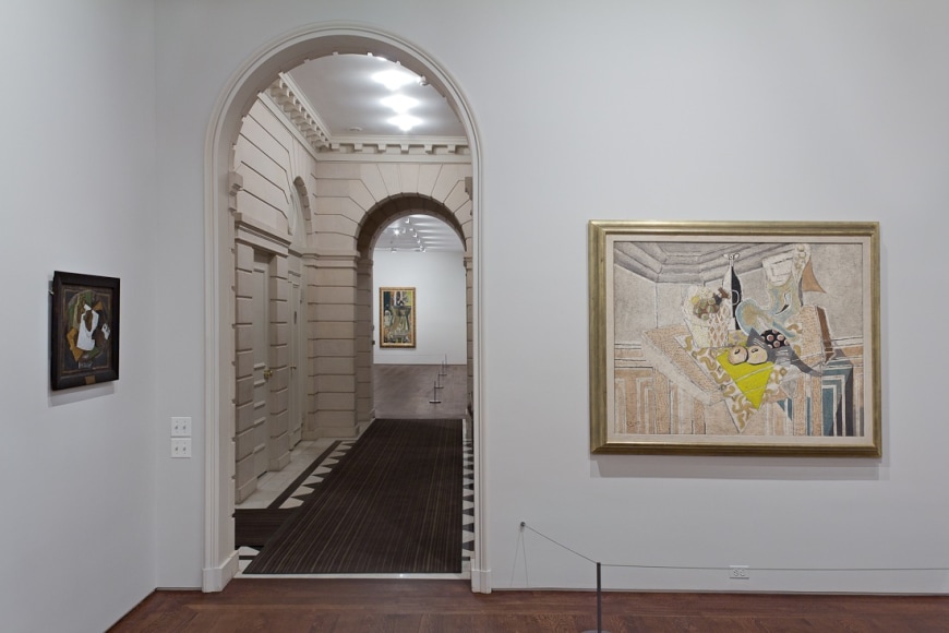 Installation view of Georges Braque: Pioneer of Modernism at Acquavella Galleries from October 11 - November 29, 2011.