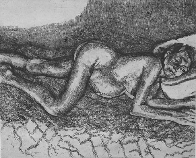 Lucian Freud, Before the Fourth, 2004