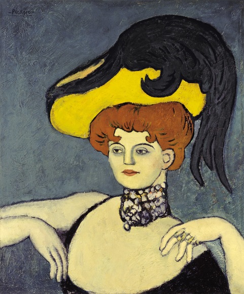 Pablo Picasso, Courtesan with a Jeweled Necklace