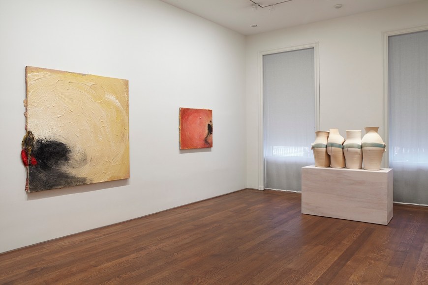 Installation view of Miquel Barcel&oacute; at Acquavella Galleries from October 27 - December 9, 2016.