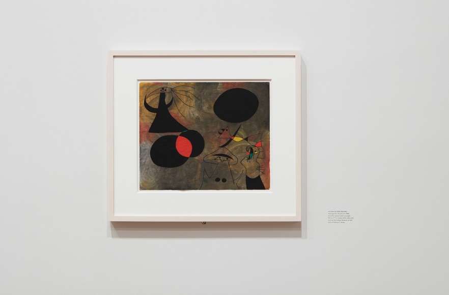 Installation view of Miro Constellations