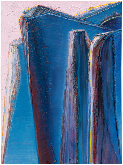Wayne Thiebaud, &quot;Blue Ridge Mountain,&quot; 2010