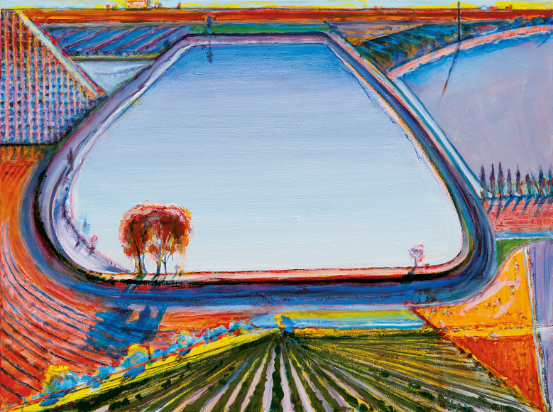 Thiebaud, Levee reservoir