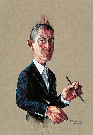 Zeng Fanzhi, Self-Portrait, 2008