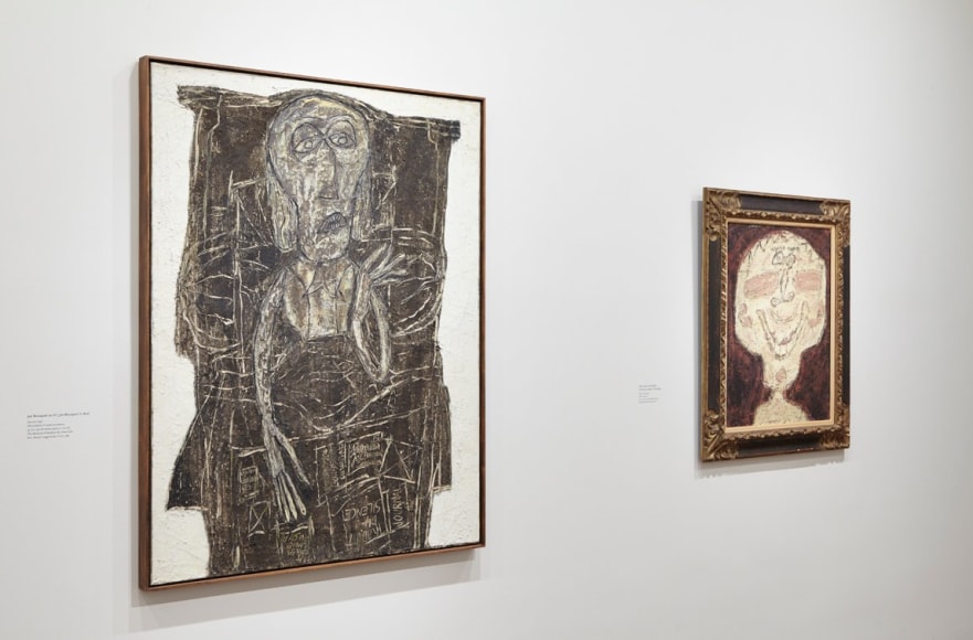 Installation view of Jean Dubuffet "Anticultural Positions"