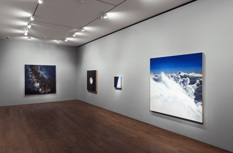 Installation view of Damian Loeb: Sol-d at Acquavella Galleries from February 28 - April 10, 2014.