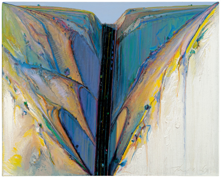 Wayne Thiebaud, &quot;Road Through,&quot; 1983