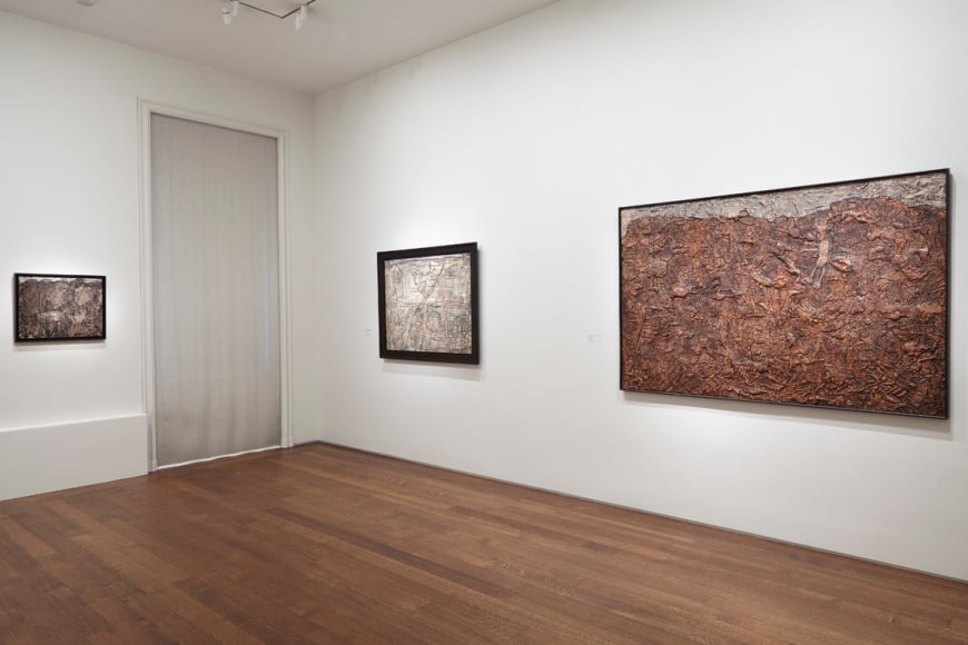 Installation view of Jean Dubuffet "Anticultural Positions"
