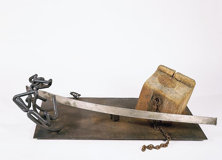 Mark di Suvero, Silver Bow, 1962