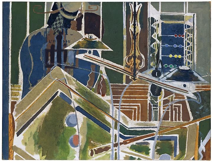 Georges Braque, The Billiard Table, 1945