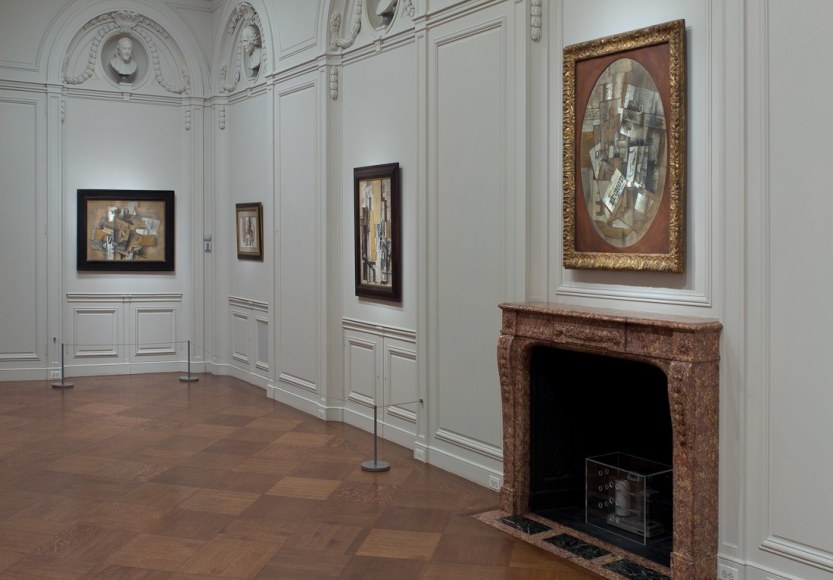 Installation view of Georges Braque: Pioneer of Modernism at Acquavella Galleries from October 11 - November 29, 2011.