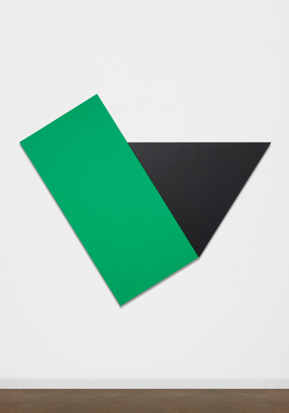 Ellsworth Kelly, Green with Black Triangle, 1974