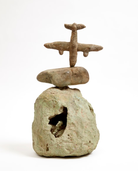 Joan Mir&oacute;,  Personnage et oiseau [Personage and Bird], 1966