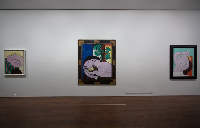 Installation view of Picasso's Marie-Th&eacute;r&egrave;se at Acquavella Galleries from October 14 - November 28, 2008.