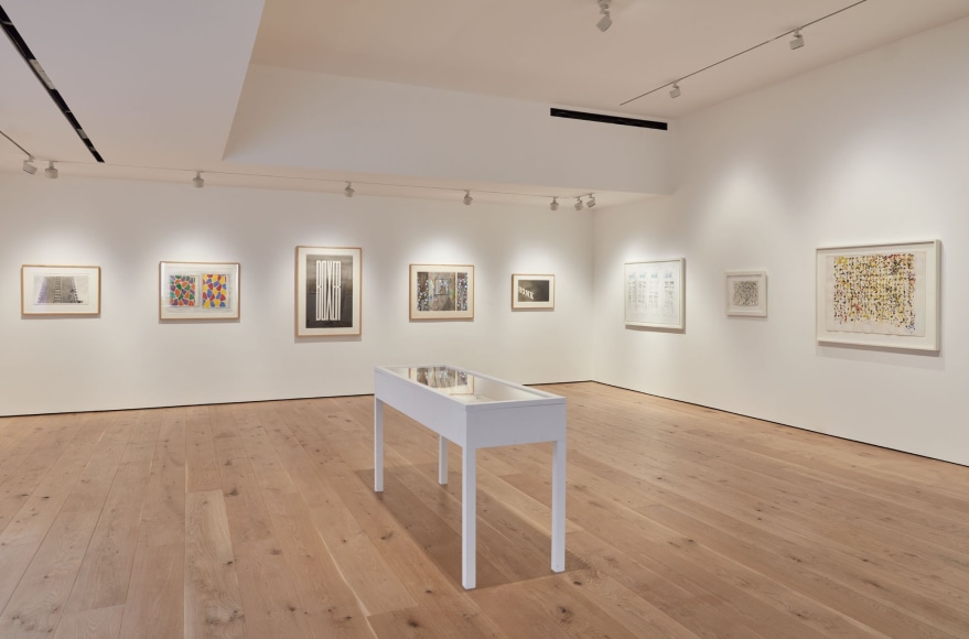 Installation view of &quot;Works on Paper from a Distinguished Private Collection&quot;