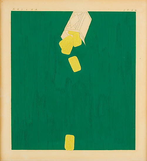 Ed Ruscha, Lemon Drops, 1962