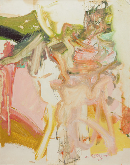 WILLEM DE KOONING  Wading Woman, 1965