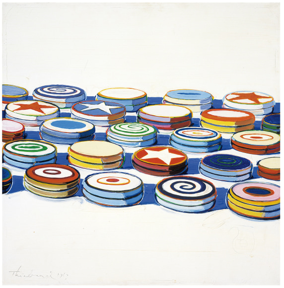 Wayne Thiebaud, Yo-Yos, 1963