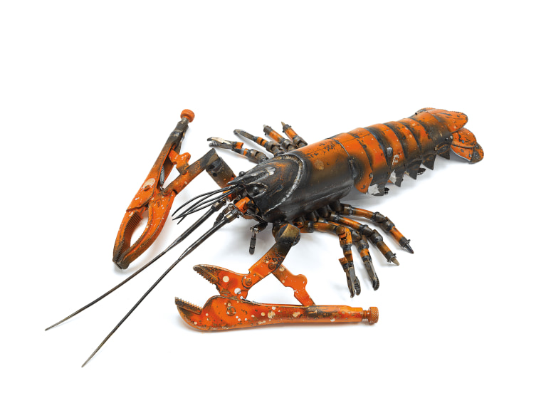 Tom Sachs, Orange Lobster