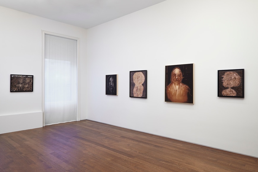 Installation view of Dubuffet | Barcel&oacute; at Acquavella Galleries from June 29 - September 16, 2014.
