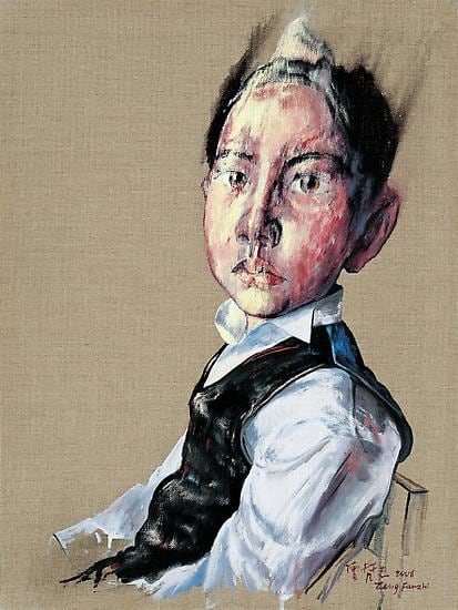 Zeng Fanzhi, Portrait 08-12-2, 2008