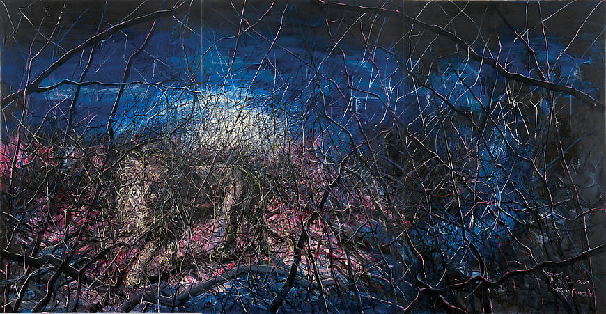 Zeng Fanzhi, Lion, 2008