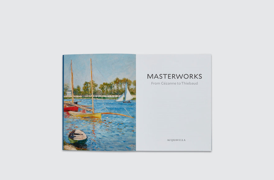 Masterworks from Cézanne to Thiebaud catalogue